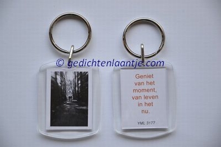 Fotosleutelhanger WY: Geniet van het moment