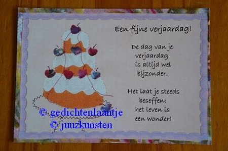 Ansichtkaart JY 2397: Een fijne verjaardag!