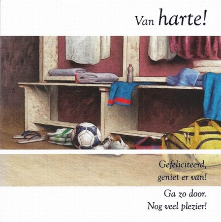 Van harte!