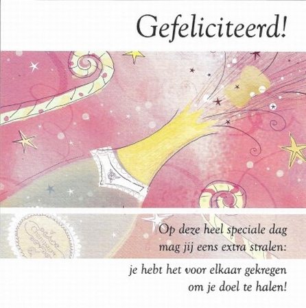 Gefeliciteerd!