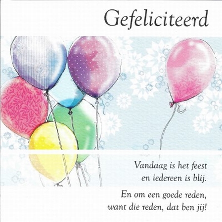 Gefeliciteerd