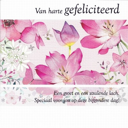 Van harte gefeliciteerd