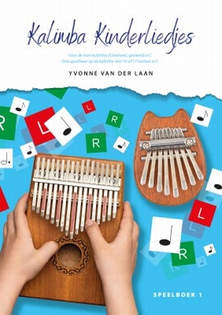 Mini-kalimba/hoesje/stemhamer/klinderliedjes Speelboek 1