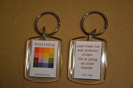 Positiefje 1394: Laat maar los wat anderen vinden