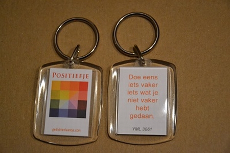 Positiefje 3061: Doe eens iets vaker iets wat je